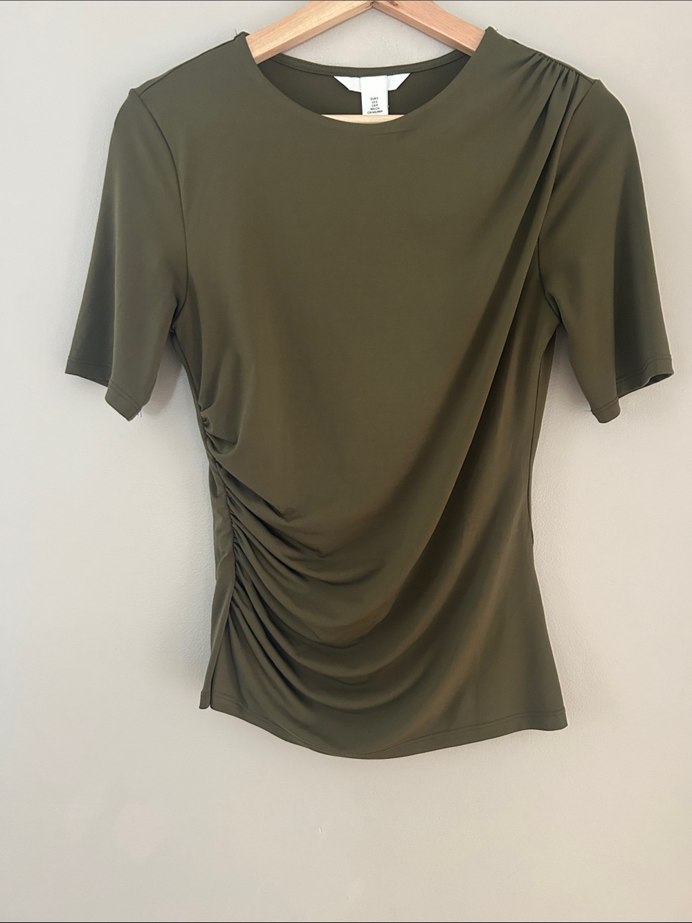 H&M Olive green top